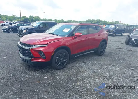 2024 Chevrolet Blazer Awd Rs from USA, damaged, VIN 3GNKBKRS9RS259845